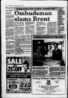 Harrow Observer Thursday 25 August 1988 Page 18