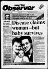 Harrow Observer Thursday 02 February 1989 Page 1