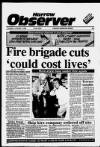 Harrow Observer Thursday 03 August 1989 Page 1