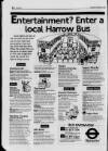 Harrow Observer Thursday 09 November 1989 Page 14