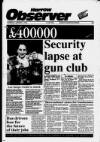 Harrow Observer Thursday 04 January 1990 Page 1