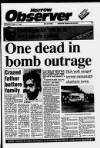Harrow Observer Thursday 17 May 1990 Page 1