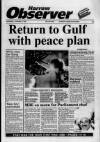 Harrow Observer Thursday 03 January 1991 Page 1