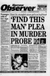 Harrow Observer Thursday 18 April 1991 Page 1