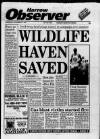 Harrow Observer Thursday 07 November 1991 Page 1
