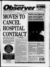 Harrow Observer Thursday 23 September 1993 Page 1