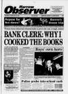 Harrow Observer Thursday 20 February 1997 Page 1