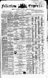 Folkestone Express, Sandgate, Shorncliffe & Hythe Advertiser Saturday 21 November 1868 Page 1