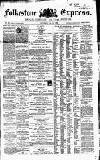 Folkestone Express, Sandgate, Shorncliffe & Hythe Advertiser Saturday 05 June 1869 Page 1
