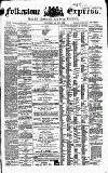 Folkestone Express, Sandgate, Shorncliffe & Hythe Advertiser Saturday 19 June 1869 Page 1