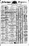Folkestone Express, Sandgate, Shorncliffe & Hythe Advertiser Saturday 07 August 1869 Page 1