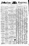 Folkestone Express, Sandgate, Shorncliffe & Hythe Advertiser Saturday 21 August 1869 Page 1
