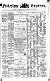 Folkestone Express, Sandgate, Shorncliffe & Hythe Advertiser Saturday 08 January 1870 Page 1