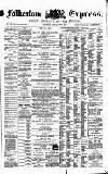 Folkestone Express, Sandgate, Shorncliffe & Hythe Advertiser Saturday 26 February 1870 Page 1