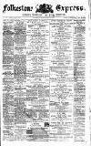 Folkestone Express, Sandgate, Shorncliffe & Hythe Advertiser Saturday 23 November 1872 Page 1
