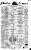 Folkestone Express, Sandgate, Shorncliffe & Hythe Advertiser Saturday 04 October 1873 Page 1