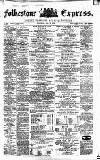 Folkestone Express, Sandgate, Shorncliffe & Hythe Advertiser Saturday 15 November 1873 Page 1