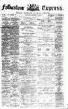 Folkestone Express, Sandgate, Shorncliffe & Hythe Advertiser Saturday 31 October 1874 Page 1