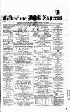 Folkestone Express, Sandgate, Shorncliffe & Hythe Advertiser Saturday 07 August 1875 Page 1