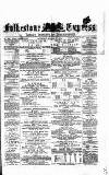 Folkestone Express, Sandgate, Shorncliffe & Hythe Advertiser Saturday 21 August 1875 Page 1