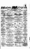 Folkestone Express, Sandgate, Shorncliffe & Hythe Advertiser Saturday 04 September 1875 Page 1