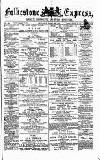 Folkestone Express, Sandgate, Shorncliffe & Hythe Advertiser Saturday 29 April 1876 Page 1