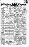 Folkestone Express, Sandgate, Shorncliffe & Hythe Advertiser Saturday 13 October 1877 Page 1