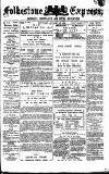 Folkestone Express, Sandgate, Shorncliffe & Hythe Advertiser Saturday 19 January 1878 Page 1