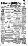 Folkestone Express, Sandgate, Shorncliffe & Hythe Advertiser Saturday 21 September 1878 Page 1