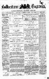 Folkestone Express, Sandgate, Shorncliffe & Hythe Advertiser Saturday 22 November 1879 Page 1