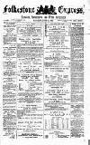 Folkestone Express, Sandgate, Shorncliffe & Hythe Advertiser Saturday 12 June 1880 Page 1