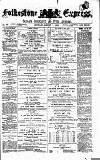 Folkestone Express, Sandgate, Shorncliffe & Hythe Advertiser Saturday 07 August 1880 Page 1