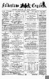 Folkestone Express, Sandgate, Shorncliffe & Hythe Advertiser Saturday 09 October 1880 Page 1