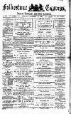 Folkestone Express, Sandgate, Shorncliffe & Hythe Advertiser Saturday 27 November 1880 Page 1