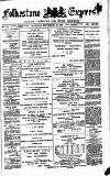 Folkestone Express, Sandgate, Shorncliffe & Hythe Advertiser Saturday 29 September 1883 Page 1