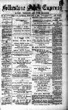 Folkestone Express, Sandgate, Shorncliffe & Hythe Advertiser Saturday 21 February 1885 Page 1