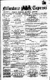 Folkestone Express, Sandgate, Shorncliffe & Hythe Advertiser Wednesday 26 January 1887 Page 1