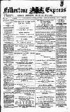 Folkestone Express, Sandgate, Shorncliffe & Hythe Advertiser Wednesday 23 March 1887 Page 1