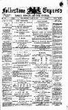 Folkestone Express, Sandgate, Shorncliffe & Hythe Advertiser Wednesday 15 June 1887 Page 1