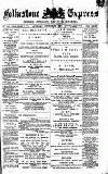 Folkestone Express, Sandgate, Shorncliffe & Hythe Advertiser Saturday 29 October 1887 Page 1