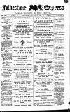 Folkestone Express, Sandgate, Shorncliffe & Hythe Advertiser Saturday 07 January 1888 Page 1
