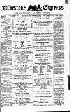 Folkestone Express, Sandgate, Shorncliffe & Hythe Advertiser Saturday 21 January 1888 Page 1