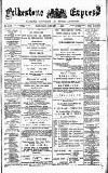 Folkestone Express, Sandgate, Shorncliffe & Hythe Advertiser Saturday 04 January 1890 Page 1