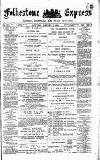 Folkestone Express, Sandgate, Shorncliffe & Hythe Advertiser Saturday 11 January 1890 Page 1