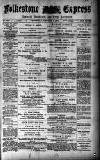 Folkestone Express, Sandgate, Shorncliffe & Hythe Advertiser Wednesday 07 January 1891 Page 1