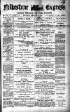 Folkestone Express, Sandgate, Shorncliffe & Hythe Advertiser Saturday 10 January 1891 Page 1
