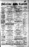 Folkestone Express, Sandgate, Shorncliffe & Hythe Advertiser Saturday 27 June 1891 Page 1