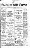 Folkestone Express, Sandgate, Shorncliffe & Hythe Advertiser Saturday 16 January 1892 Page 1