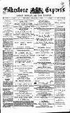 Folkestone Express, Sandgate, Shorncliffe & Hythe Advertiser Saturday 06 February 1892 Page 1
