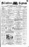 Folkestone Express, Sandgate, Shorncliffe & Hythe Advertiser Wednesday 28 June 1893 Page 1
